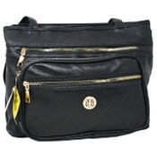 Wholesale - Black Multi Compart. Dbl Handle Carry All C/P 12